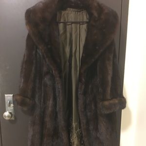 Sable Full Length Mink Coat appraised at $2000